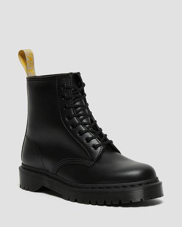 Dr Martens Vegan 1460 Bex Mono Veterlaarzen Heren Zwart | NL 267YXF